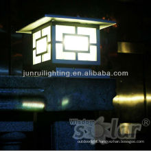 led solar post light